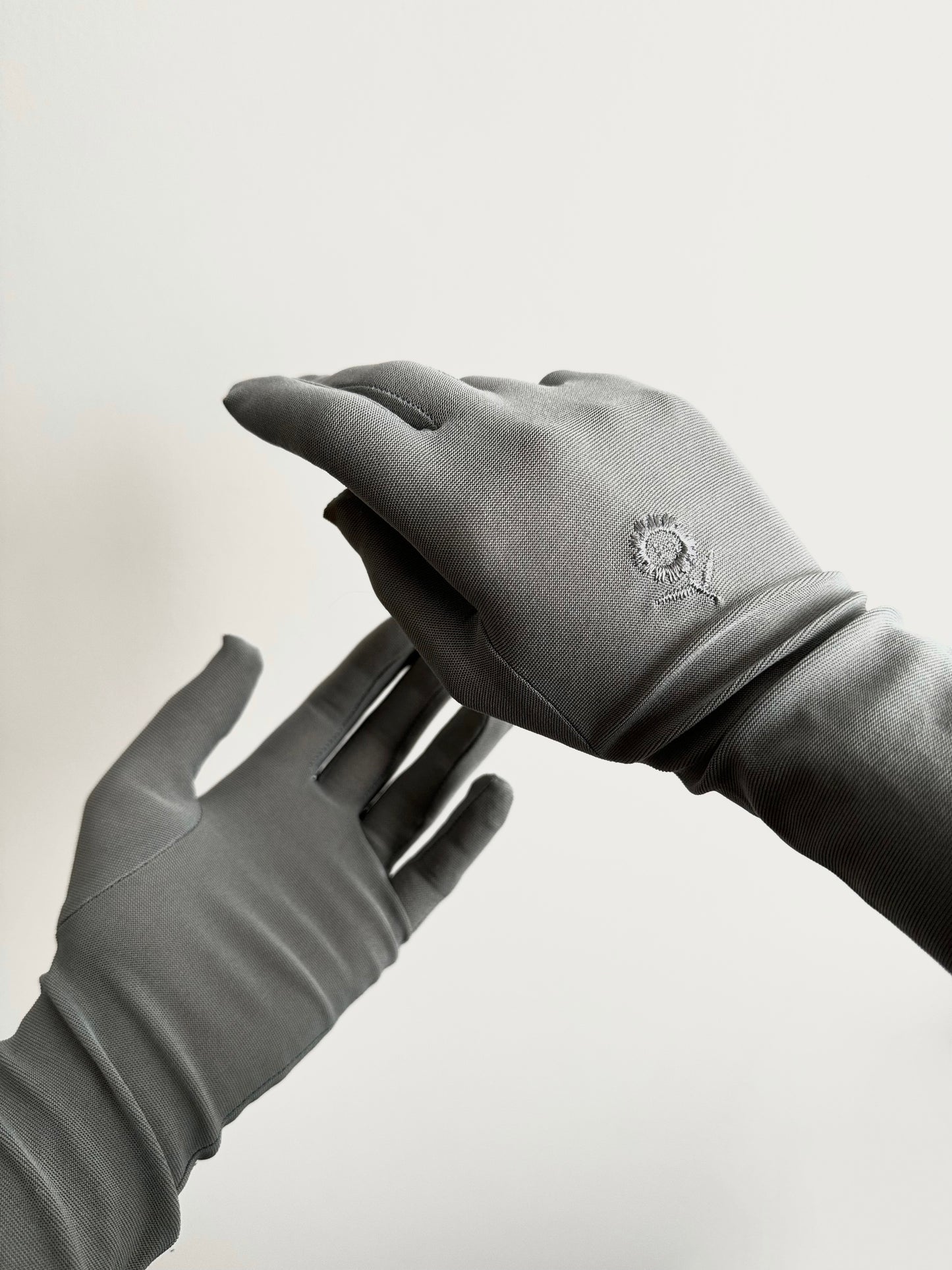 Grijze handschoenen