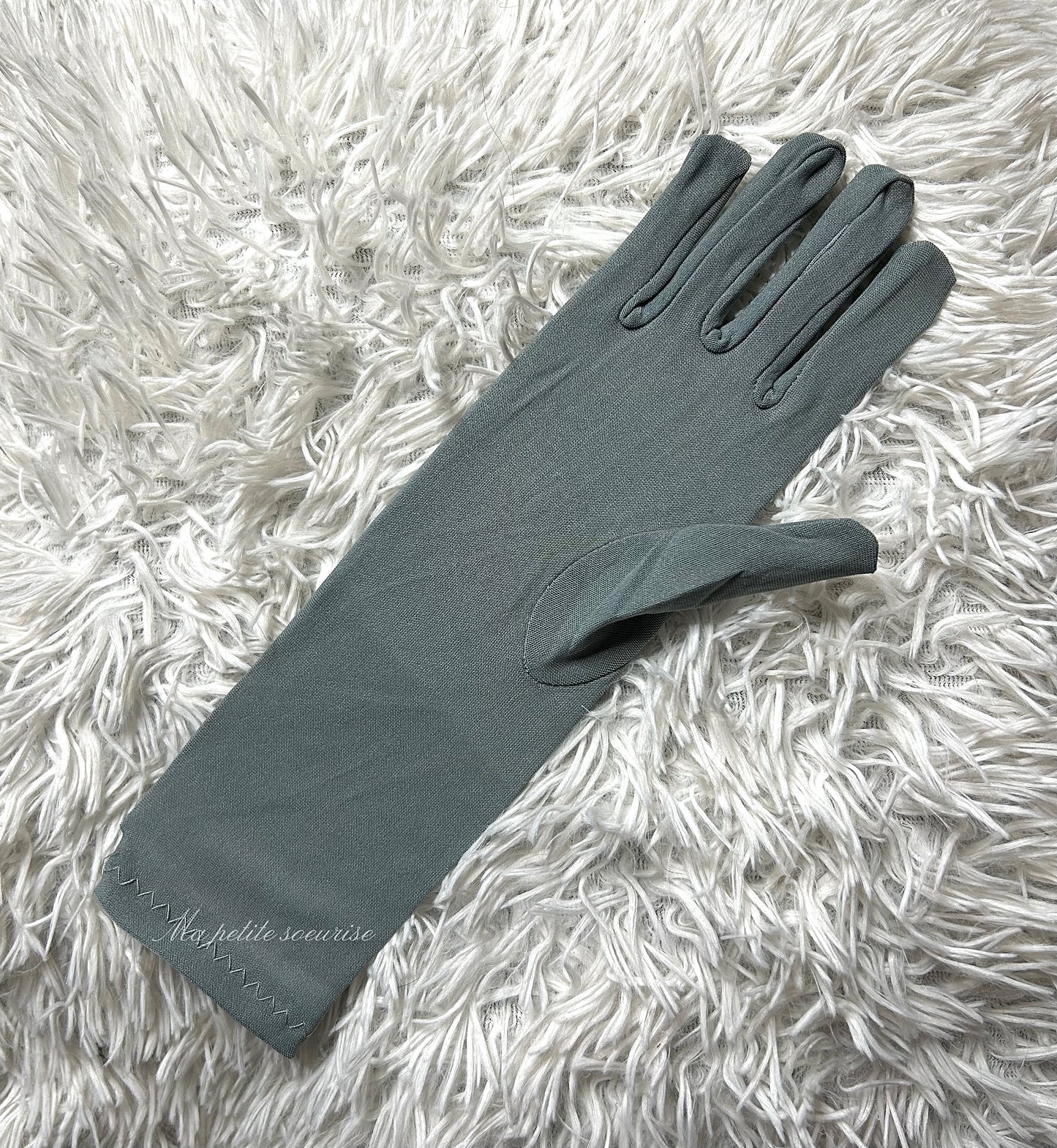 Grijze handschoenen