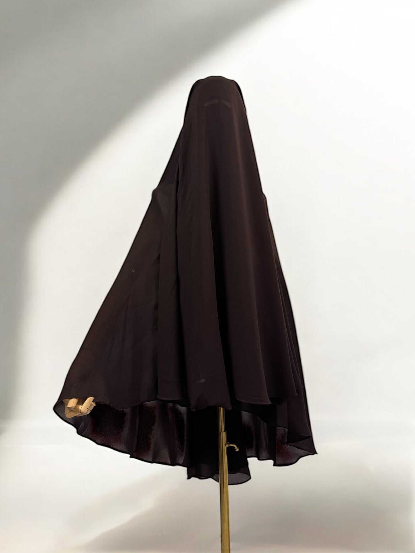 Niqab khimar à zip Hijmah - (plusieurs couleurs)
