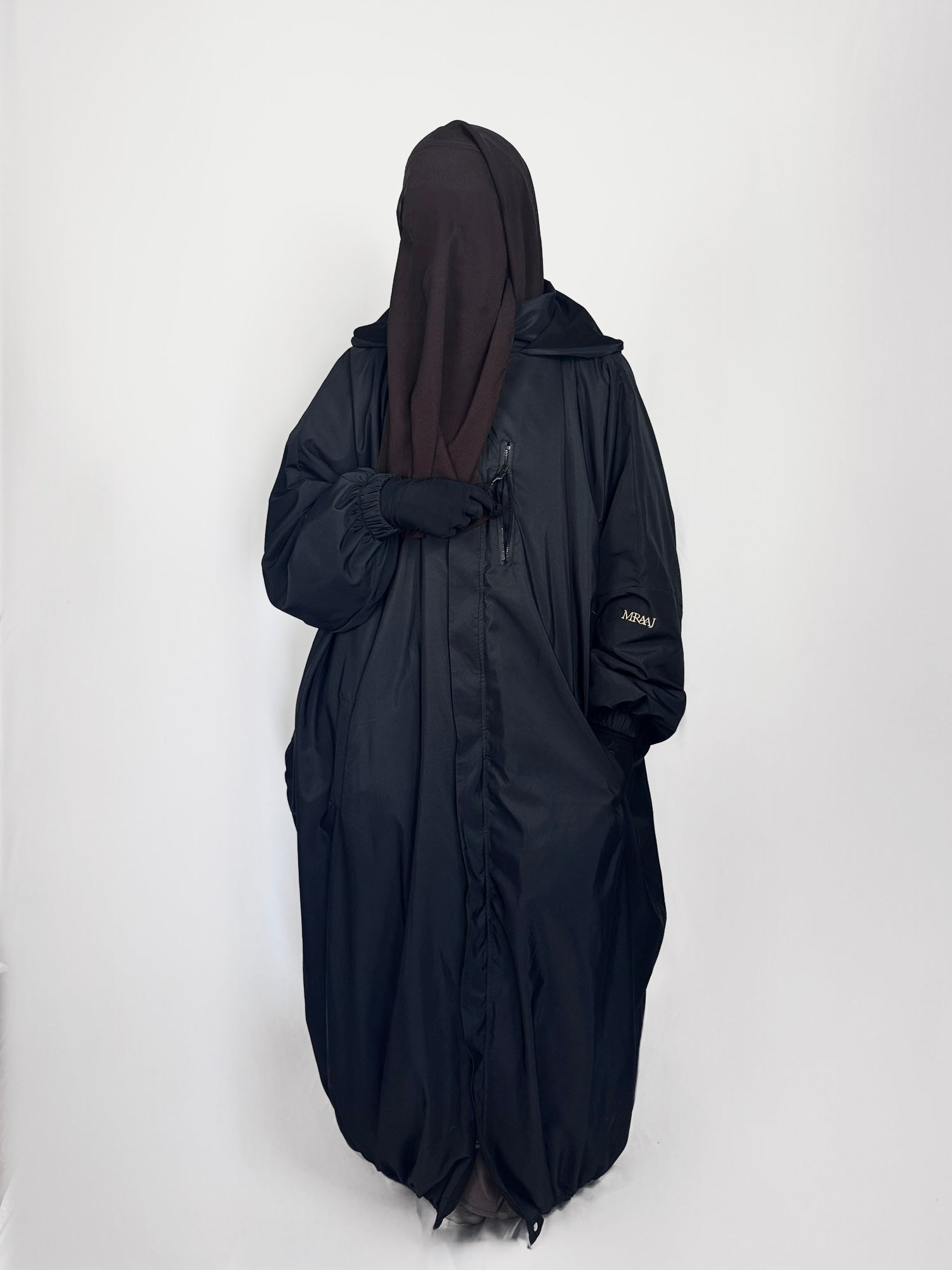 Imperméable long coupe papillon