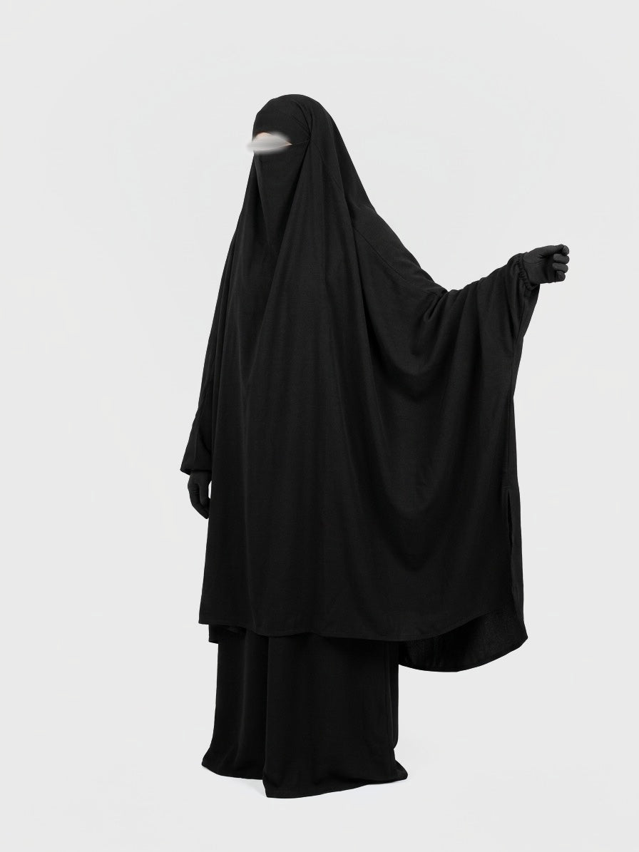 Jilbab large en soie de Médine
