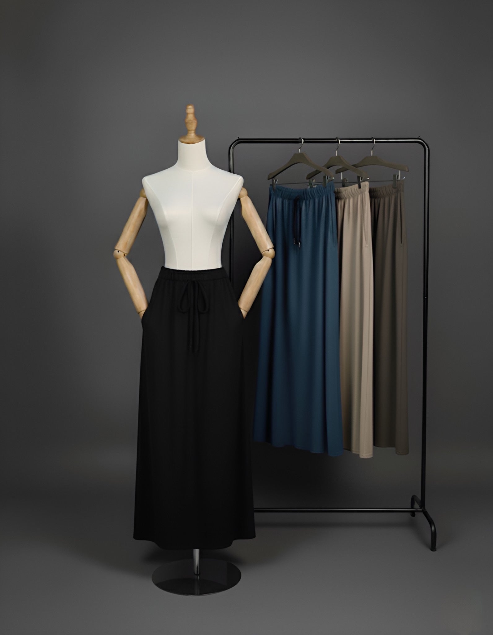 Jupe ‘Afiyah - Soie de Médine (plusieurs couleurs)