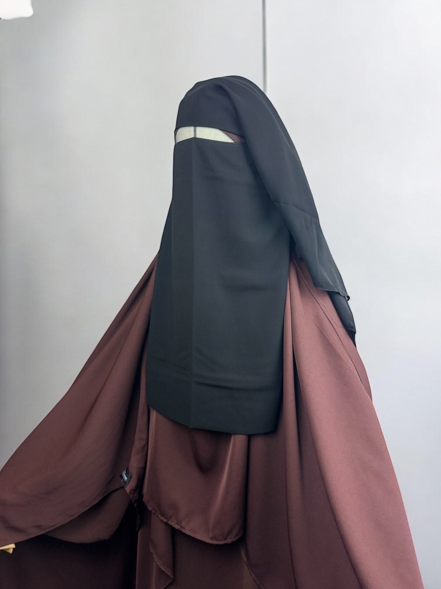 Niqab sitar Saoudi - Noir