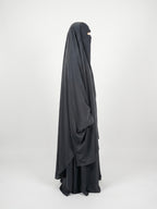 Jilbab large en soie de médine