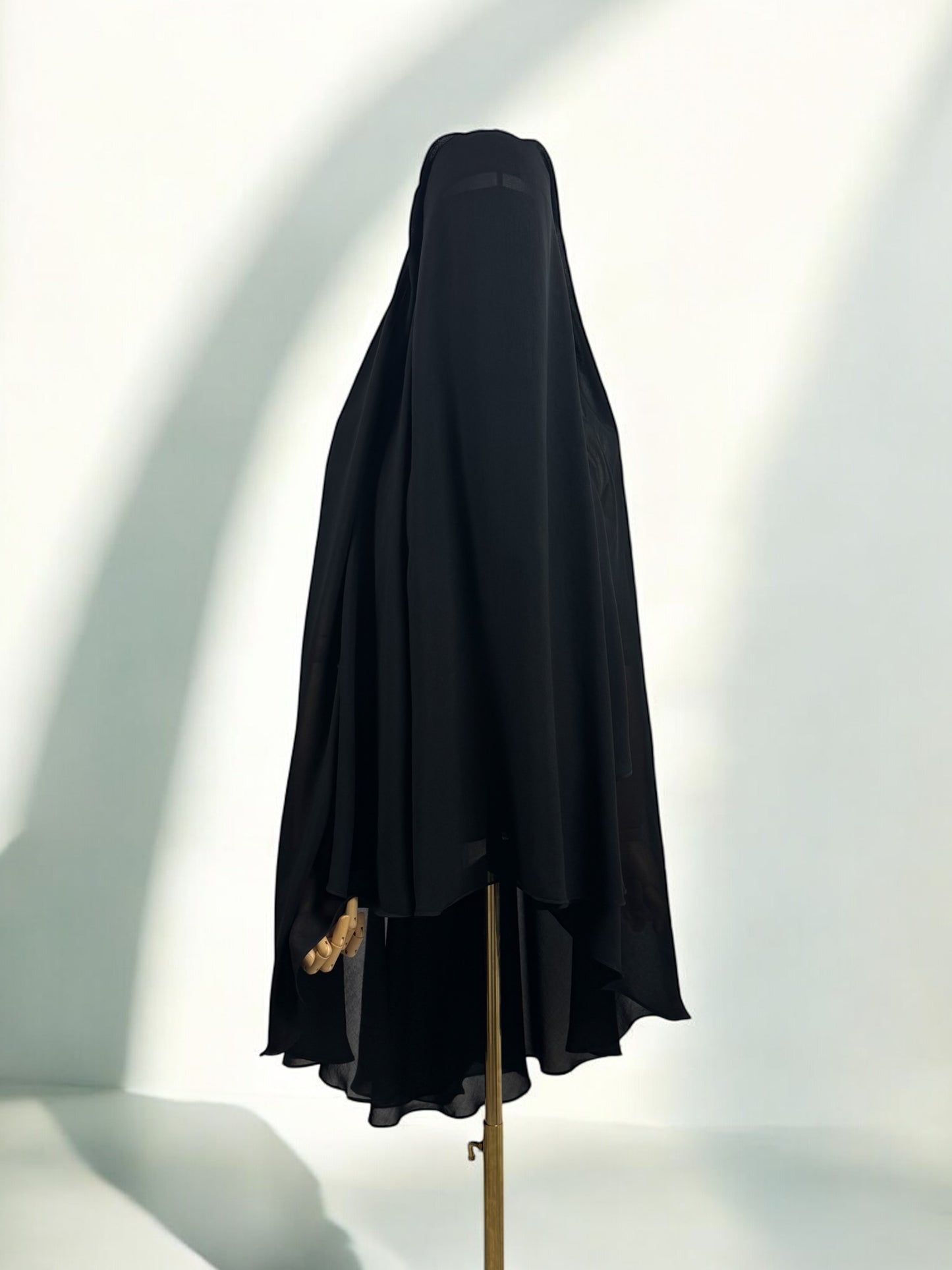 Niqab khimar à zip Hijmah - (plusieurs couleurs)