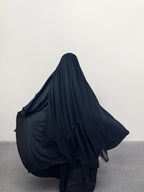 Juwayriya Two-Tone Khimar - Multiple Colors