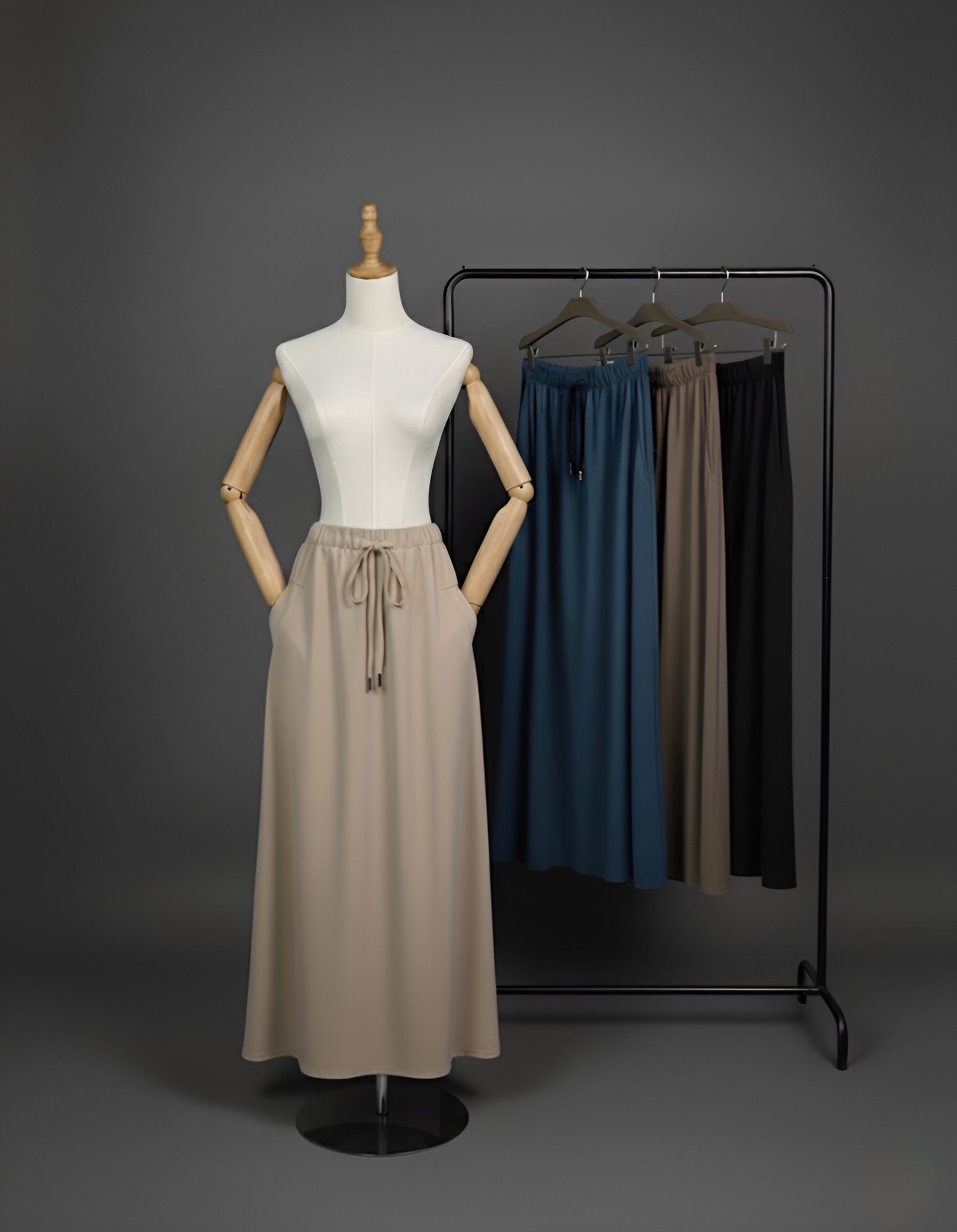 Jupe ‘Afiyah - Soie de Médine (plusieurs couleurs)