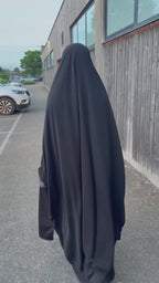 Jilbab large en soie de Médine